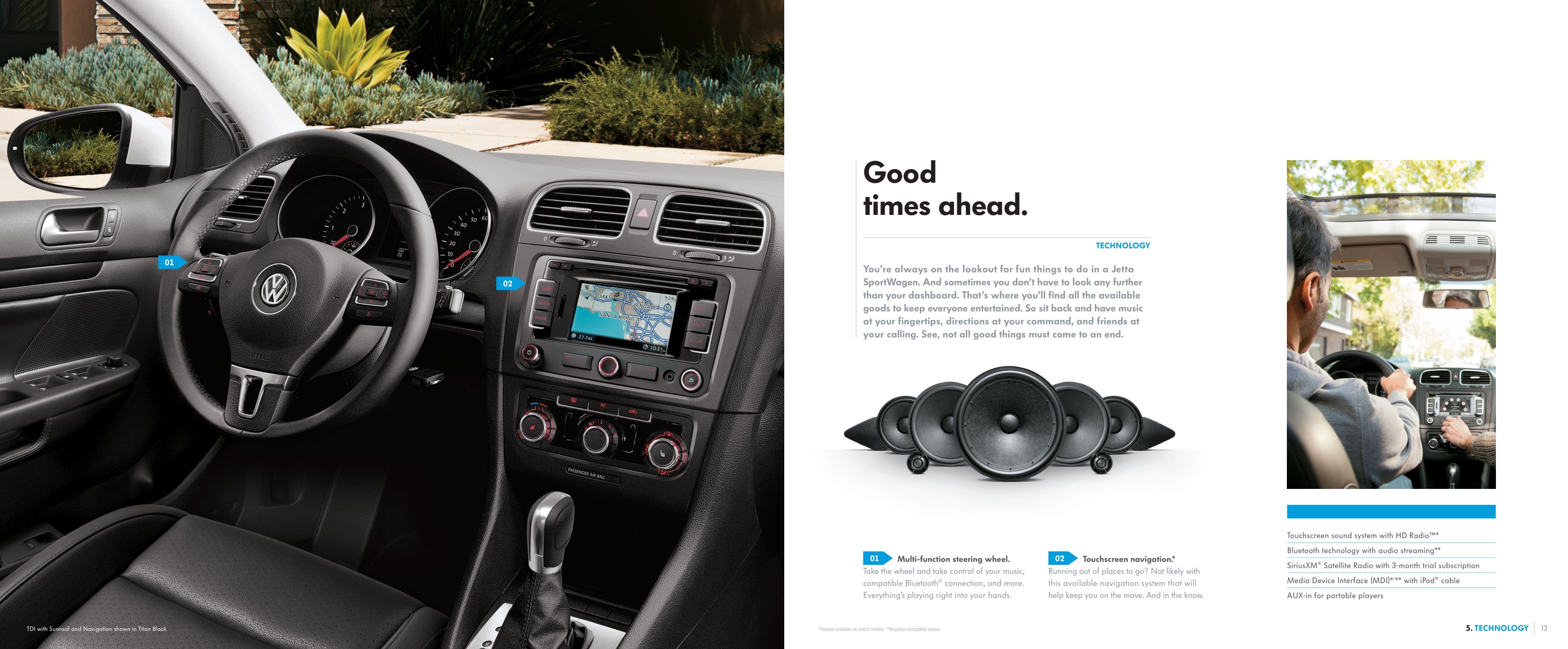2014 VW Jetta Sport Wagen Brochure Page 6